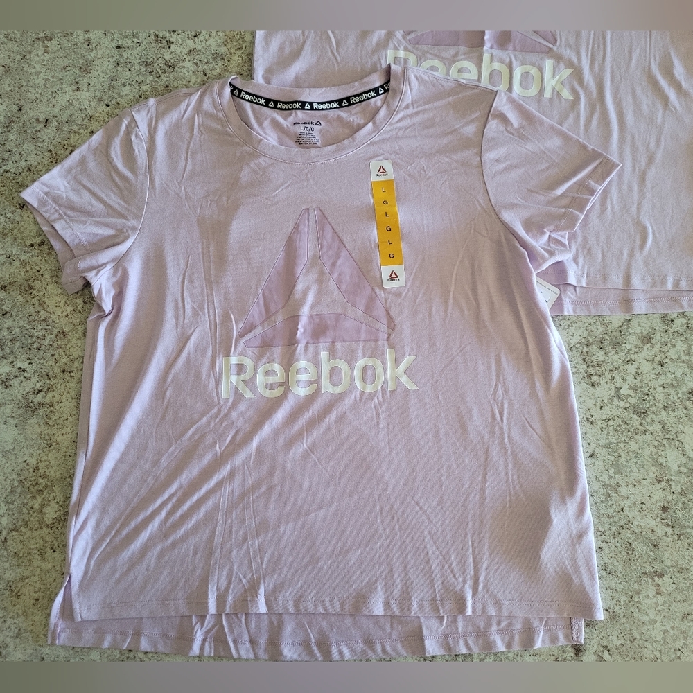 Bundle Of 2 Reebok NWT Shirts (L) - Picture 3 of 9